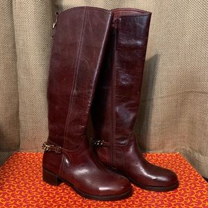 Tory Burch Riding Boots Size 6.5